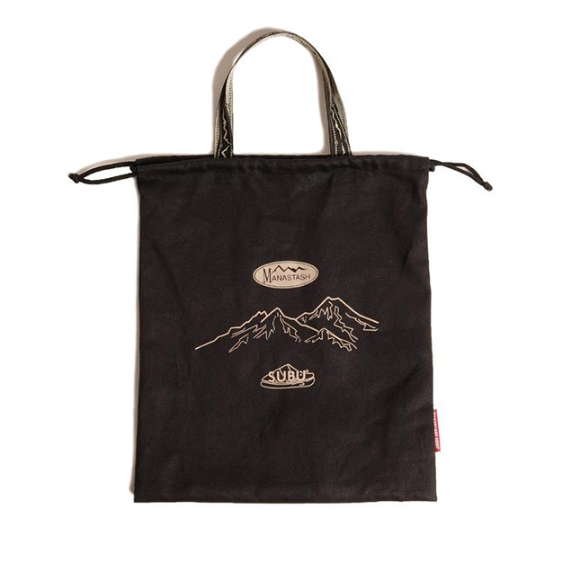 SUBU スブ× MANASTASH マナスタッシュ サンダル ヘンプ ツイル メンズ レディース 冬用 キャンプ アウトドア 秋 冬 外履き 軽い コラボ おしゃれ ブラック MA-2 | SUBU | 04