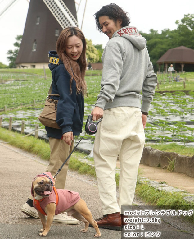 KRIFF MAYER クリフメイヤー 犬 服 裏起毛 DOG フード ロゴ パーカー ペット スウェット ドッグ ブランド 小型犬 中型犬 かわいい ペアルック 秋 冬 2427810D | KRIFF MAYER | 10