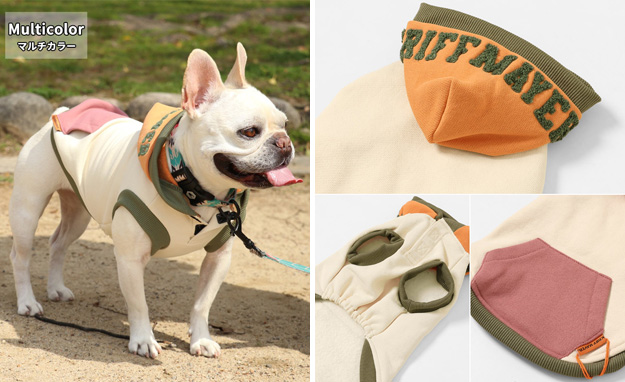 KRIFF MAYER クリフメイヤー 犬 服 裏起毛 DOG フード ロゴ パーカー ペット スウェット ドッグ ブランド 小型犬 中型犬 かわいい ペアルック 秋 冬 2427810D | KRIFF MAYER | 18