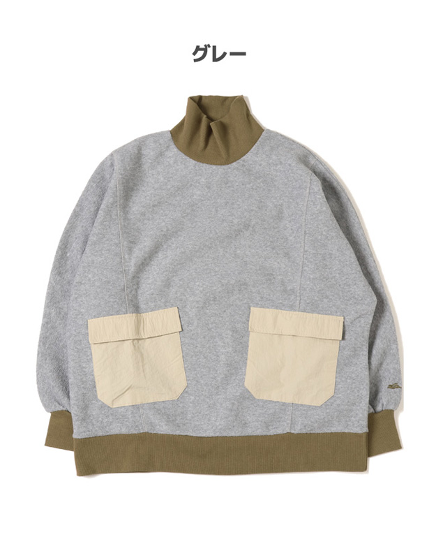 KRIFF MAYER クリフメイヤー ロンT 長袖 Tシャツ レディース ブークレタートル シンプル 裏起毛 暖かい ゆったり 体型カバー ママ 主婦 プレゼント 2317812L | KRIFF MAYER | 12