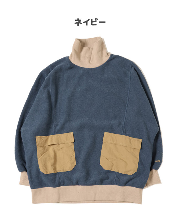 KRIFF MAYER クリフメイヤー ロンT 長袖 Tシャツ レディース ブークレタートル シンプル 裏起毛 暖かい ゆったり 体型カバー ママ 主婦 プレゼント 2317812L | KRIFF MAYER | 15