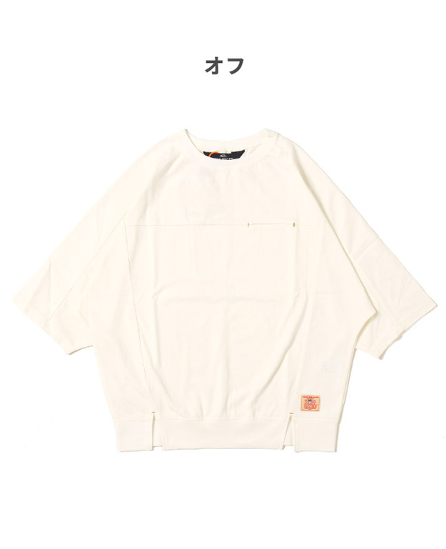 KRIFF MAYER クリフメイヤー ウェット プロテクト モモンガT Tシャツ レディース 半袖 ポケT 接触冷感 吸水速乾 オーバーサイズ ビッグシルエット 2347829L | KRIFF MAYER | 11