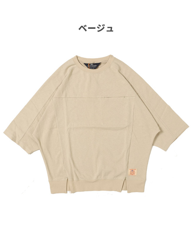 KRIFF MAYER クリフメイヤー ウェット プロテクト モモンガT Tシャツ レディース 半袖 ポケT 接触冷感 吸水速乾 オーバーサイズ ビッグシルエット 2347829L | KRIFF MAYER | 13
