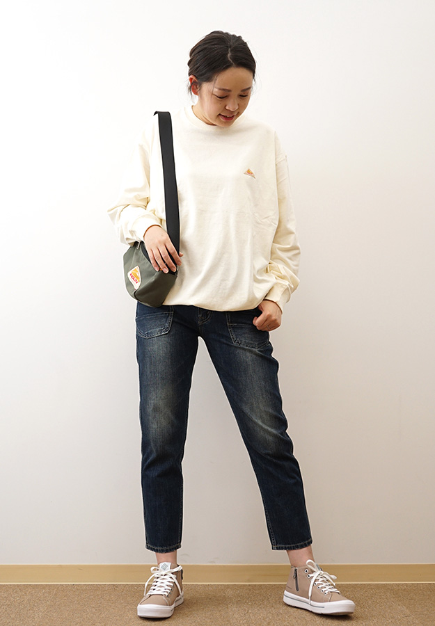 KELTY ケルティ バック ロゴ ロングスリーブ Tシャツ レディース メンズ ワンポイント 長袖 ドローコード  ブランド ロゴ USA コットン 綿100% 天竺 KE24213101 | KELTY | 02