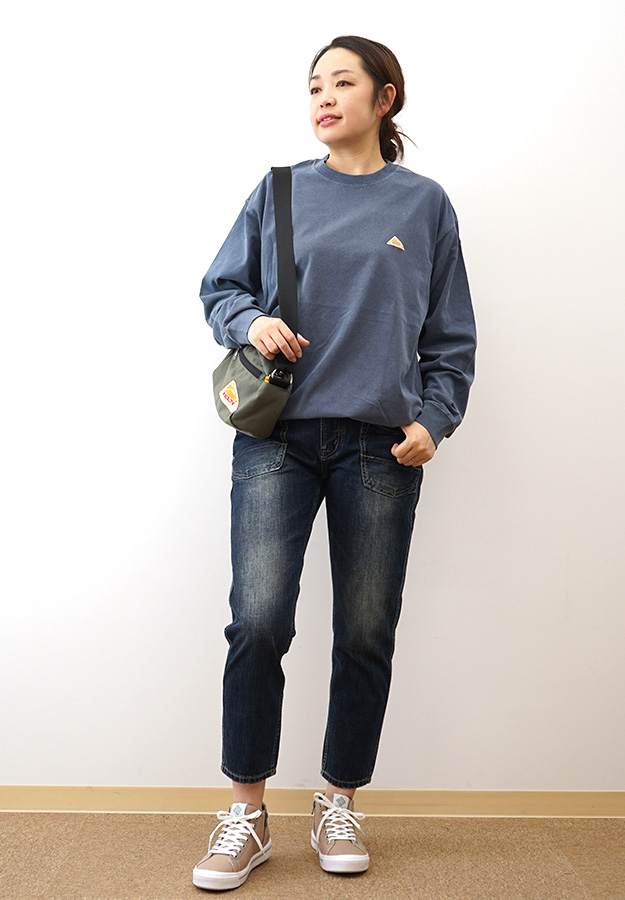 KELTY ケルティ バック ロゴ ロングスリーブ Tシャツ レディース メンズ ワンポイント 長袖 ドローコード  ブランド ロゴ USA コットン 綿100% 天竺 KE24213101 KELTY ケルティ バック ロゴ ロングスリーブ Tシャツ レディース