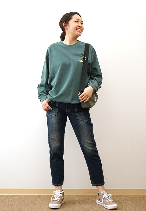 KELTY ケルティ バック ロゴ ロングスリーブ Tシャツ レディース メンズ ワンポイント 長袖 ドローコード  ブランド ロゴ USA コットン 綿100% 天竺 KE24213101 KELTY ケルティ バック ロゴ ロングスリーブ Tシャツ レディース