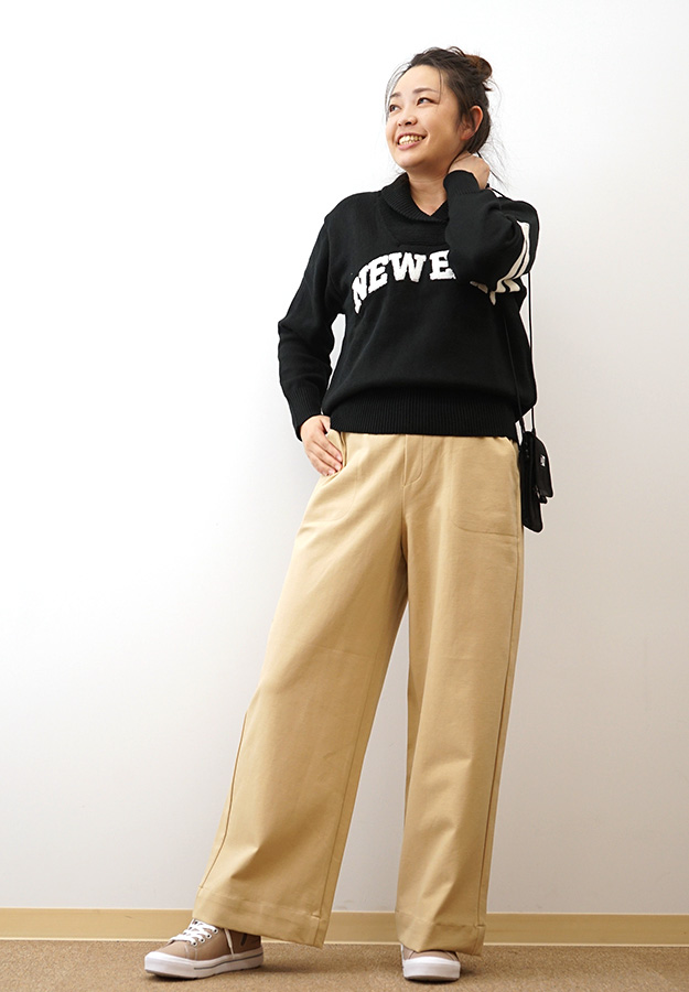 NEW ERA（ニューエラ） ショールカラー ニット セーター レディース