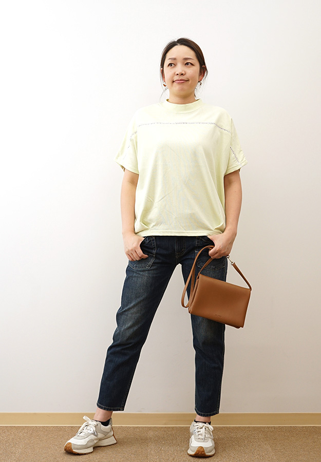 KRIFF MAYER クリフメイヤー ウェットプロテクト レース コクーン Tee レディース 半袖 Tシャツ 接触冷感 吸水速乾  オフィス カジュアル W2457824 | KRIFF MAYER | 01