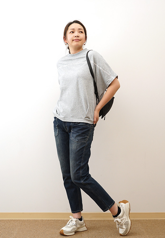 KRIFF MAYER クリフメイヤー ウェットプロテクト レース コクーン Tee レディース 半袖 Tシャツ 接触冷感 吸水速乾  オフィス カジュアル W2457824 | KRIFF MAYER | 03