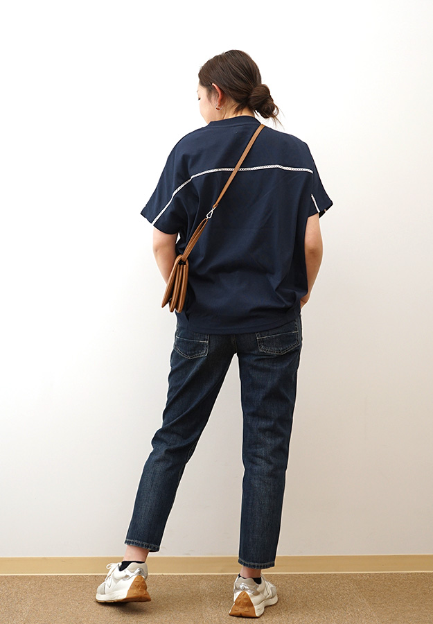 KRIFF MAYER クリフメイヤー ウェットプロテクト レース コクーン Tee レディース 半袖 Tシャツ 接触冷感 吸水速乾  オフィス カジュアル W2457824 | KRIFF MAYER | 06