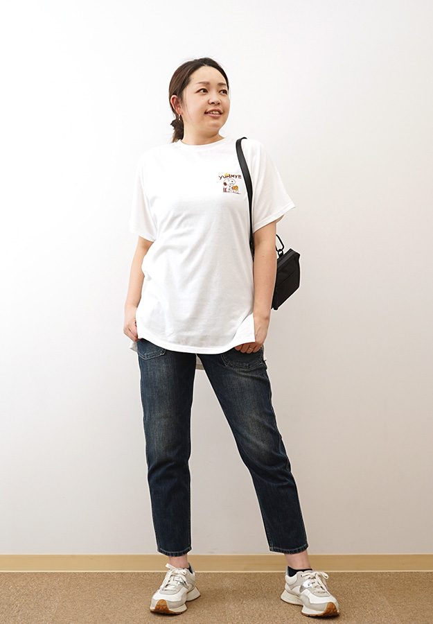 KRIFF MAYER クリフメイヤー スヌーピー 半袖 ドルマン チュニック レディース Tシャツ ピーナッツ コラボ 接触冷感 吸水速乾 刺繍 W2457829 | KRIFF MAYER | 01