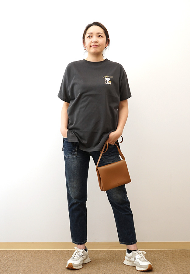 KRIFF MAYER クリフメイヤー スヌーピー 半袖 ドルマン チュニック レディース Tシャツ ピーナッツ コラボ 接触冷感 吸水速乾 刺繍 W2457829 | KRIFF MAYER | 03