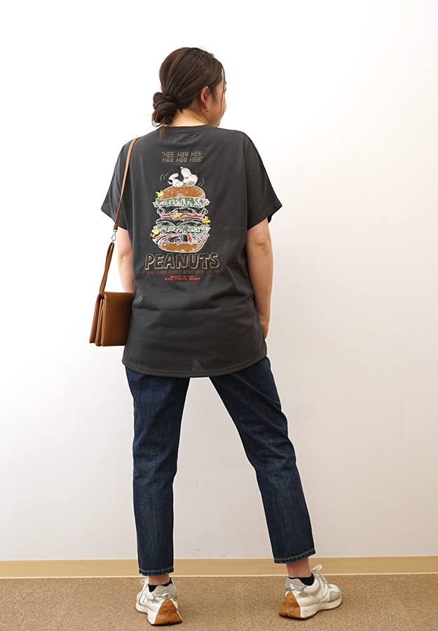 KRIFF MAYER クリフメイヤー スヌーピー 半袖 ドルマン チュニック レディース Tシャツ ピーナッツ コラボ 接触冷感 吸水速乾 刺繍 W2457829 | KRIFF MAYER | 04