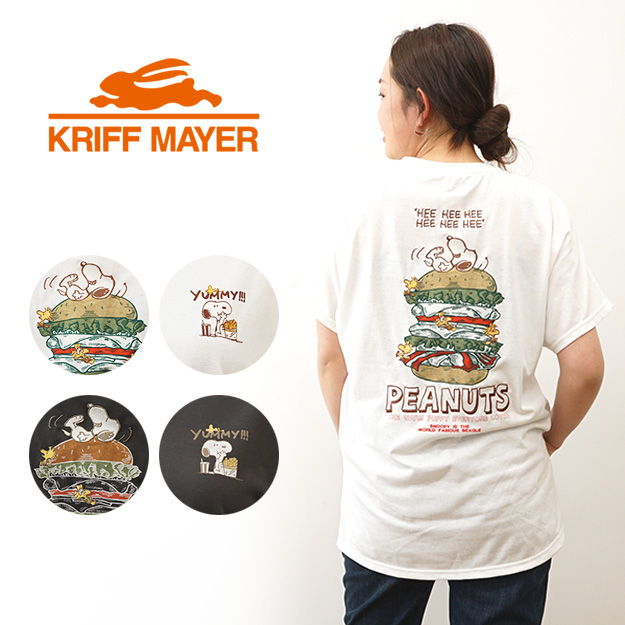 KRIFF MAYER クリフメイヤー スヌーピー 半袖 ドルマン チュニック レディース Tシャツ ピーナッツ コラボ 接触冷感 吸水速乾 刺繍 W2457829 | KRIFF MAYER