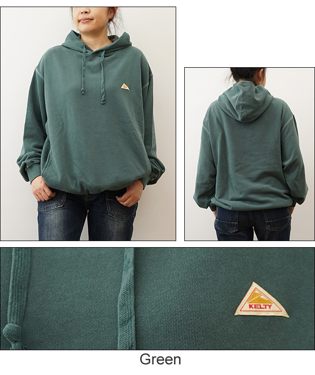KELTY（ケルティ） ワンポイント ロゴ スウェット パーカー レディース