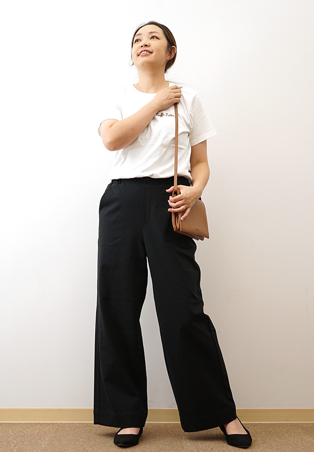 Westwood Outfitters ウエストウッドアウトフィッターズ TRICKZIP ワイド ストレート パンツ レディース トリックジップ ストレスフリー 股上深め 無地 8138106 | Westwood Outfitters | 05