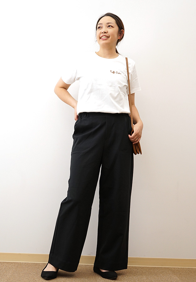 Westwood Outfitters ウエストウッドアウトフィッターズ TRICKZIP ワイド ストレート パンツ レディース トリックジップ ストレスフリー 股上深め 無地 8138106 | Westwood Outfitters | 06