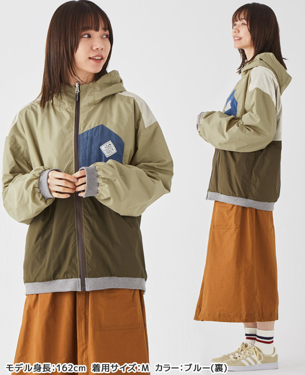 KRIFF MAYER クリフメイヤー ひっくり ライト ジャケット マンパ レディース マウンテンパーカー アウトドア キャンプ フェス 登山 通勤 通学  2233504L | KRIFF MAYER | 03