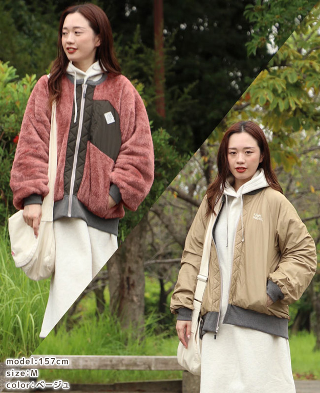 KRIFF MAYER クリフメイヤー ひっくり ノーカラー ジャケット レディース アウター フリース オーバーサイズ ビッグシルエット 大きい 秋 冬 もこもこ 2319303L | KRIFF MAYER | 11