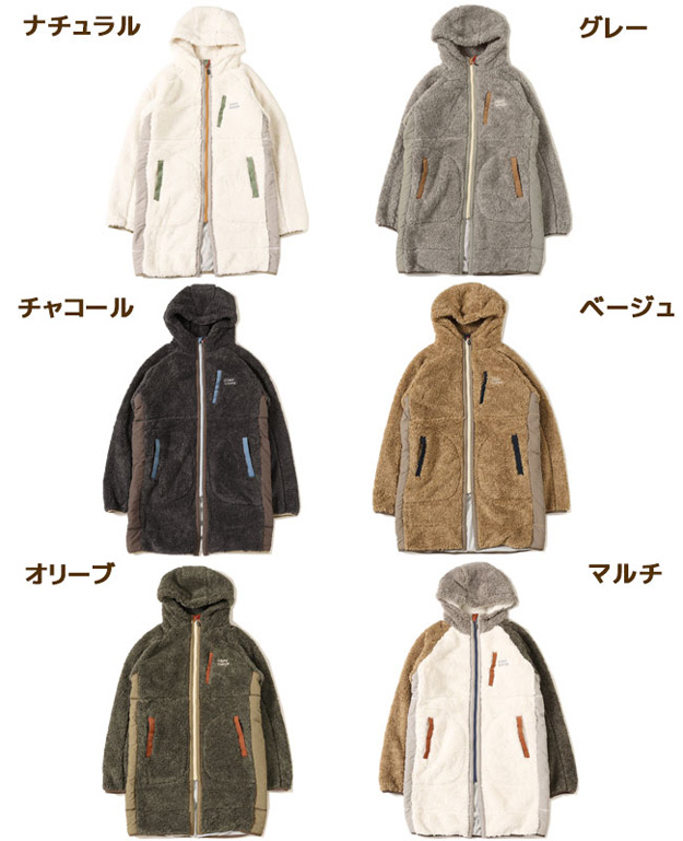 クリフメイヤー（KRIFF MAYER）/【軽くて暖かい！】シャギーボア ロング フード ジャケット KRIFF MAYER（クリフメイヤー） シャギー ボア ロング フード