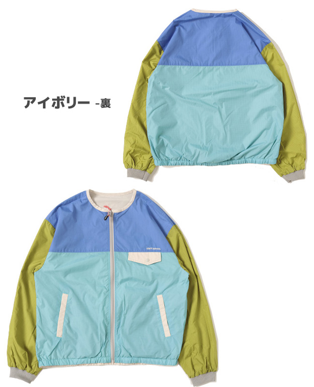 KRIFF MAYER クリフメイヤー ノーカラー ひっくり ライト ジャケット レディース リバーシブル アウター キャンプ アウトドア おしゃれ 通勤 通学 2334401L | KRIFF MAYER | 12