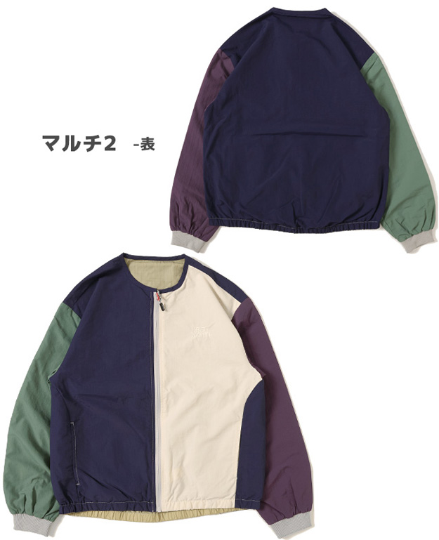 KRIFF MAYER クリフメイヤー ノーカラー ひっくり ライト ジャケット レディース リバーシブル アウター キャンプ アウトドア おしゃれ 通勤 通学 2334401L | KRIFF MAYER | 17