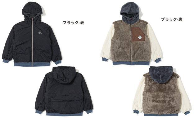 SALE セール KRIFF MAYER クリフメイヤー 売れ筋商品|||レディース ひっくりジャケット リバーシブル アウター フリース ボア 秋 冬 羽織り 送料無料 2414415L KRIFF MAYER Lady's Collection SALE セール クリフメイヤー