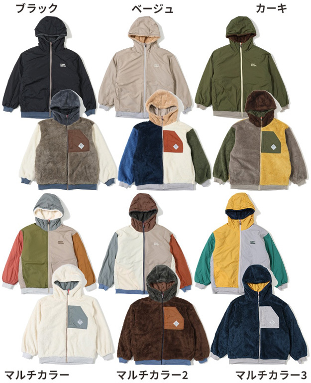 SALE セール KRIFF MAYER クリフメイヤー 売れ筋商品|||レディース ひっくりジャケット リバーシブル アウター フリース ボア 秋 冬 羽織り 送料無料 2414415L KRIFF MAYER Lady's Collection SALE セール クリフメイヤー