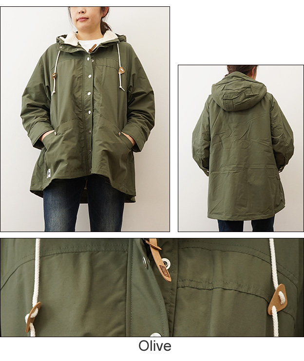 CHUMS（チャムス） Camping Boa Parka キャンピング ボア パーカー