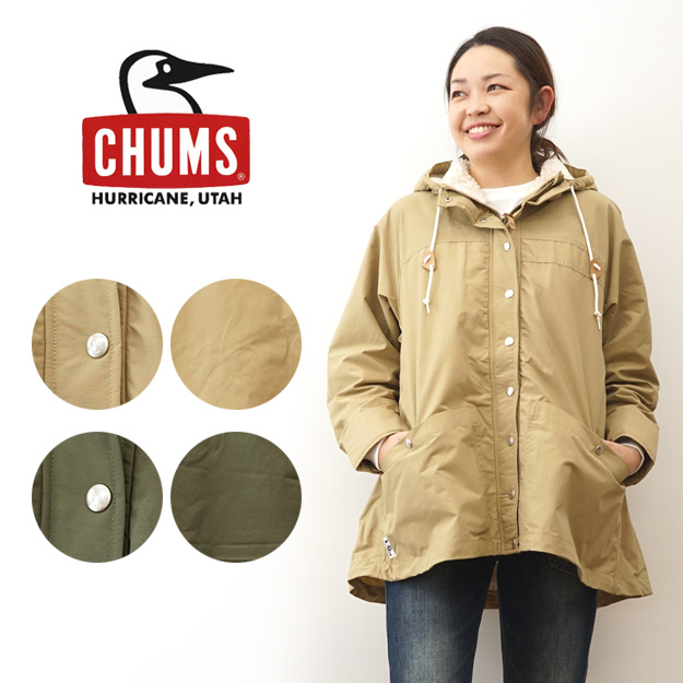 CHUMS（チャムス） Camping Boa Parka キャンピング ボア パーカー