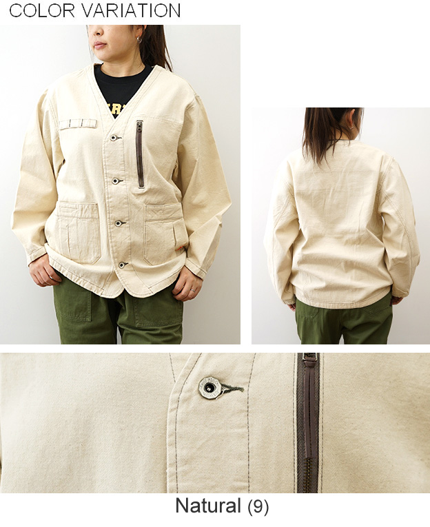 KRIFF MAYER（クリフメイヤー） ノーカラー デニム ジャケット ライト