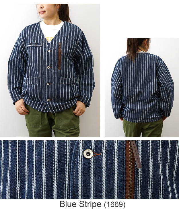 KRIFF MAYER（クリフメイヤー） ノーカラー デニム ジャケット ライト