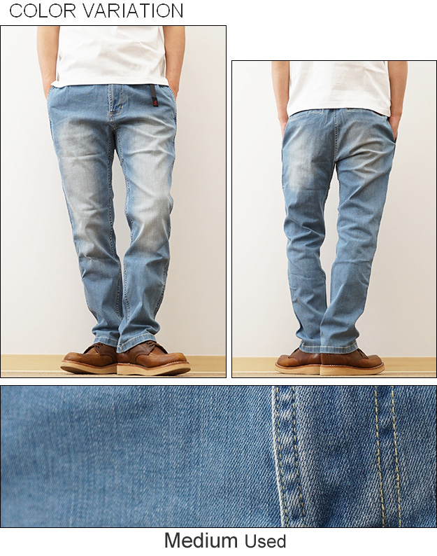 GRAMICCI グラミチ ストレッチ デニム NN パンツ クロップド ニューナロー メンズ ジーンズ ジーパン クライミング アウトドア キャンプ 大きい G112-OGSD | GRAMICCI | 04