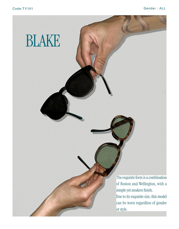 TYMER（タイマー） サングラス BLAKE ブレイク 調光レンズ 軽量 眼鏡