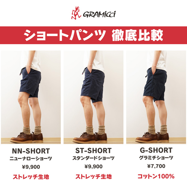 ノンネイティブ×グラミチの新作ショートパンツ、2タック仕様の