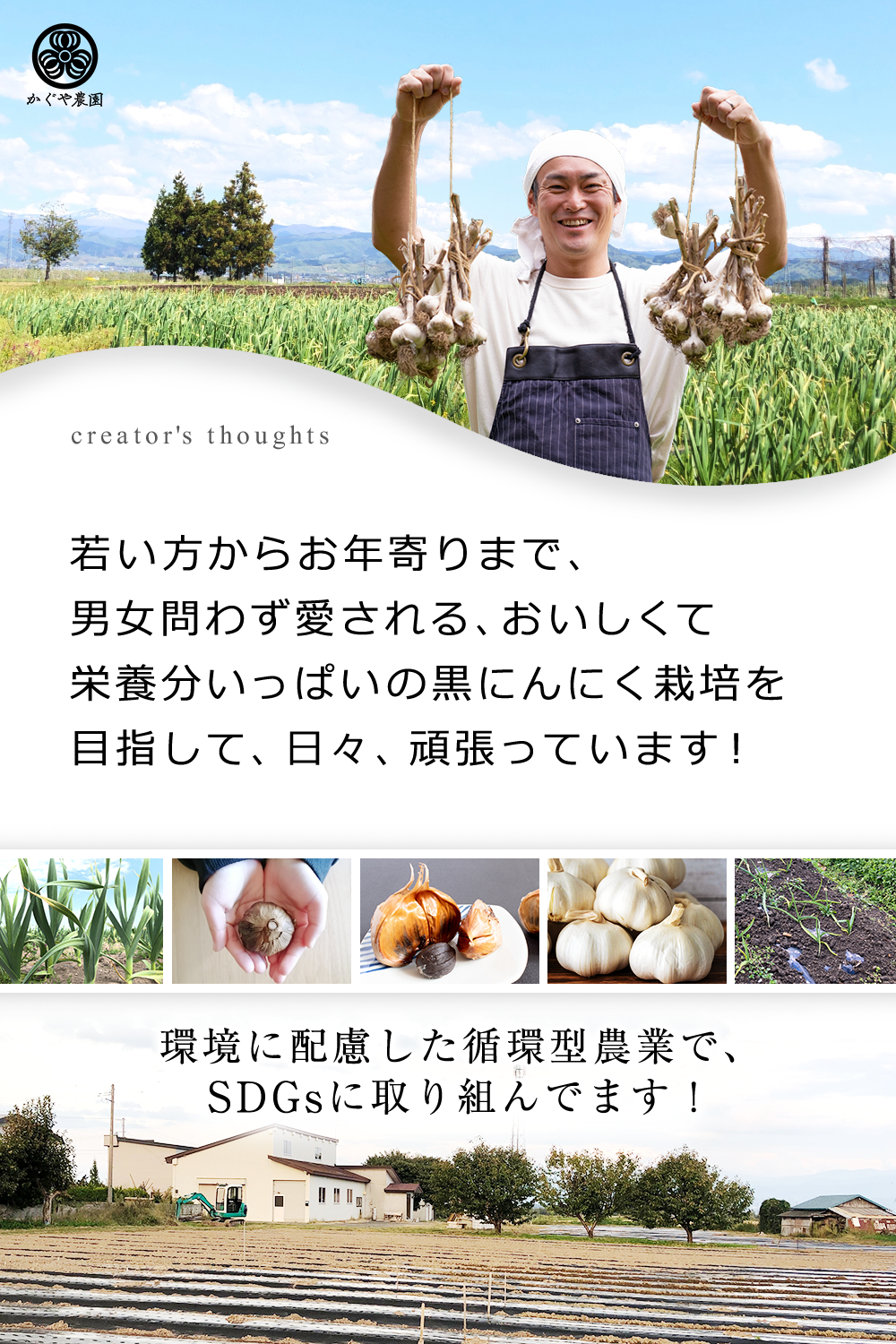 黒にんにく 青森県産 糖度60度 かぐや農園 お得な訳あり500g 国産 甘い