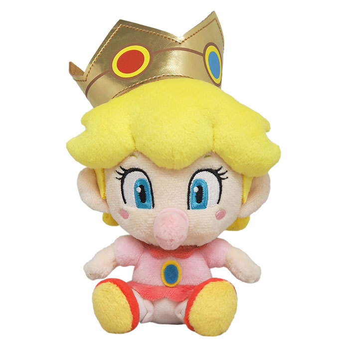 スーパーマリオ ぬいぐるみ ベビィピーチ Sサイズ グッズ 誕生日