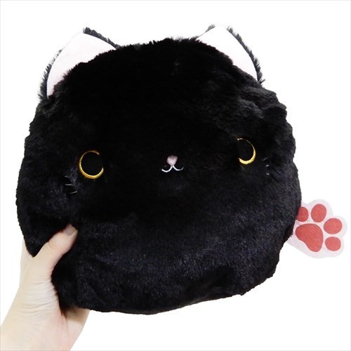 三英貿易（ぬいぐるみ） ぬいぐるみ 大きなもふねこだんご くろ