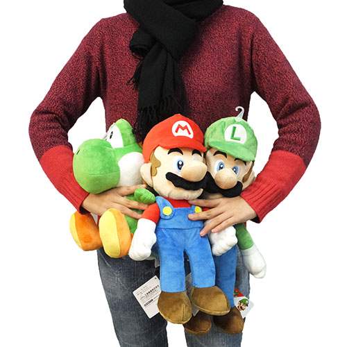 任天堂（Nintendo） ぬいぐるみ マリオ ルイージ ヨッシー Mサイズ