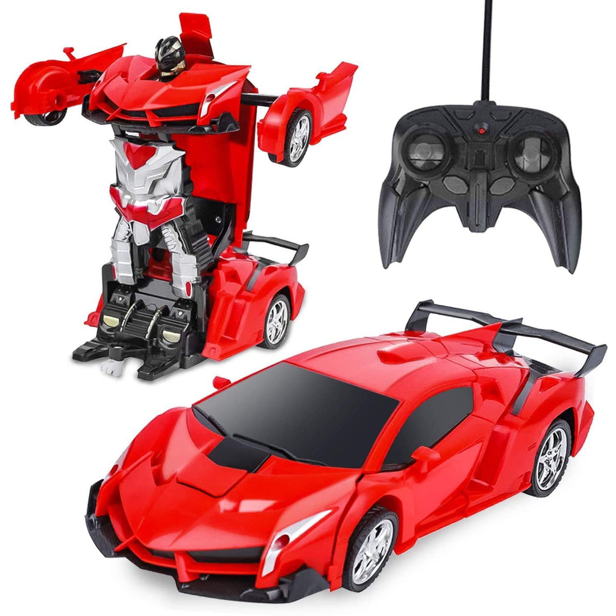 選べる 変形 ロボット おもちゃ ラジコンカー 誕生日プレゼント 子供 おもちゃ 6歳 7歳 男の子 小学生 リモコンカー rcカー