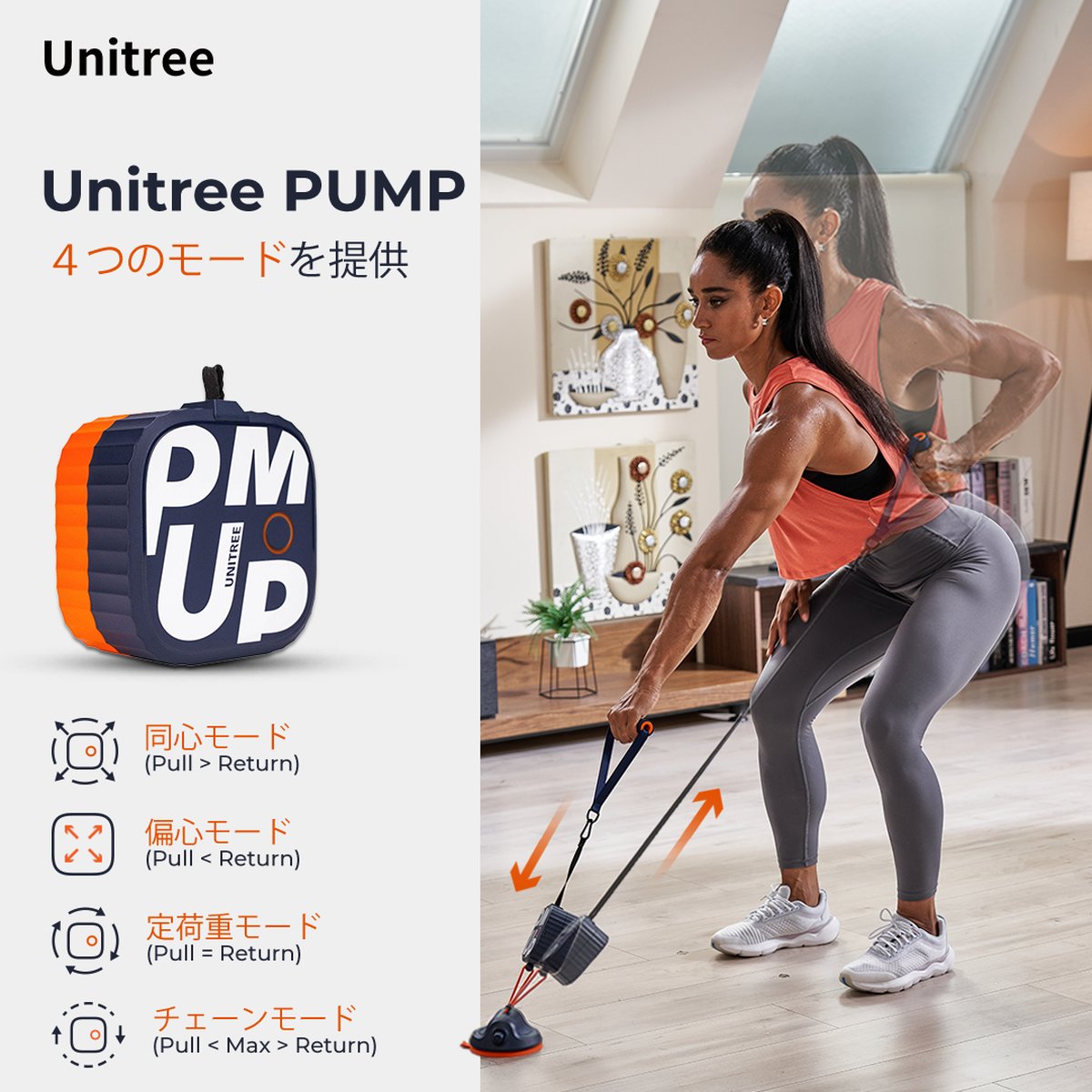 Unitree PUMP Pro エクササイズグッズ (〜4/26までのみ出品) 楽天市場】Unitree PUMP PRO (ユニツリー パンプ プロ)【最大