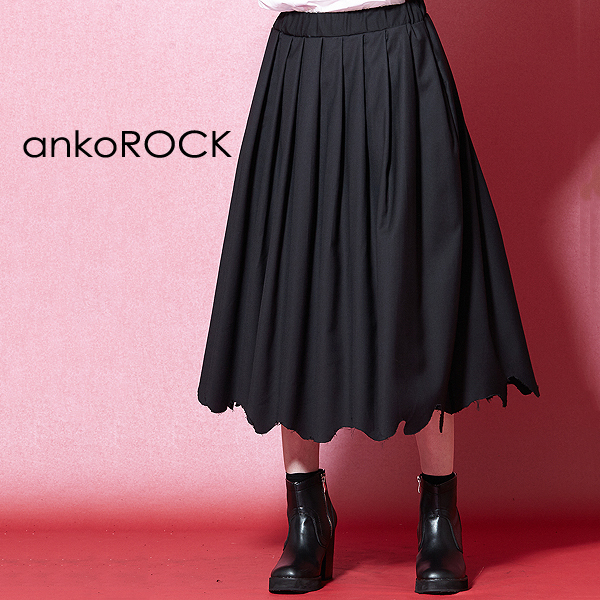 ankoROCK アンコロック ボトムス スカート ブラック メンズ レディース