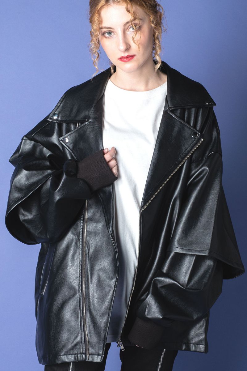 ankoROCK アンコロック レディース ライダース オーバーサイズ メンズ