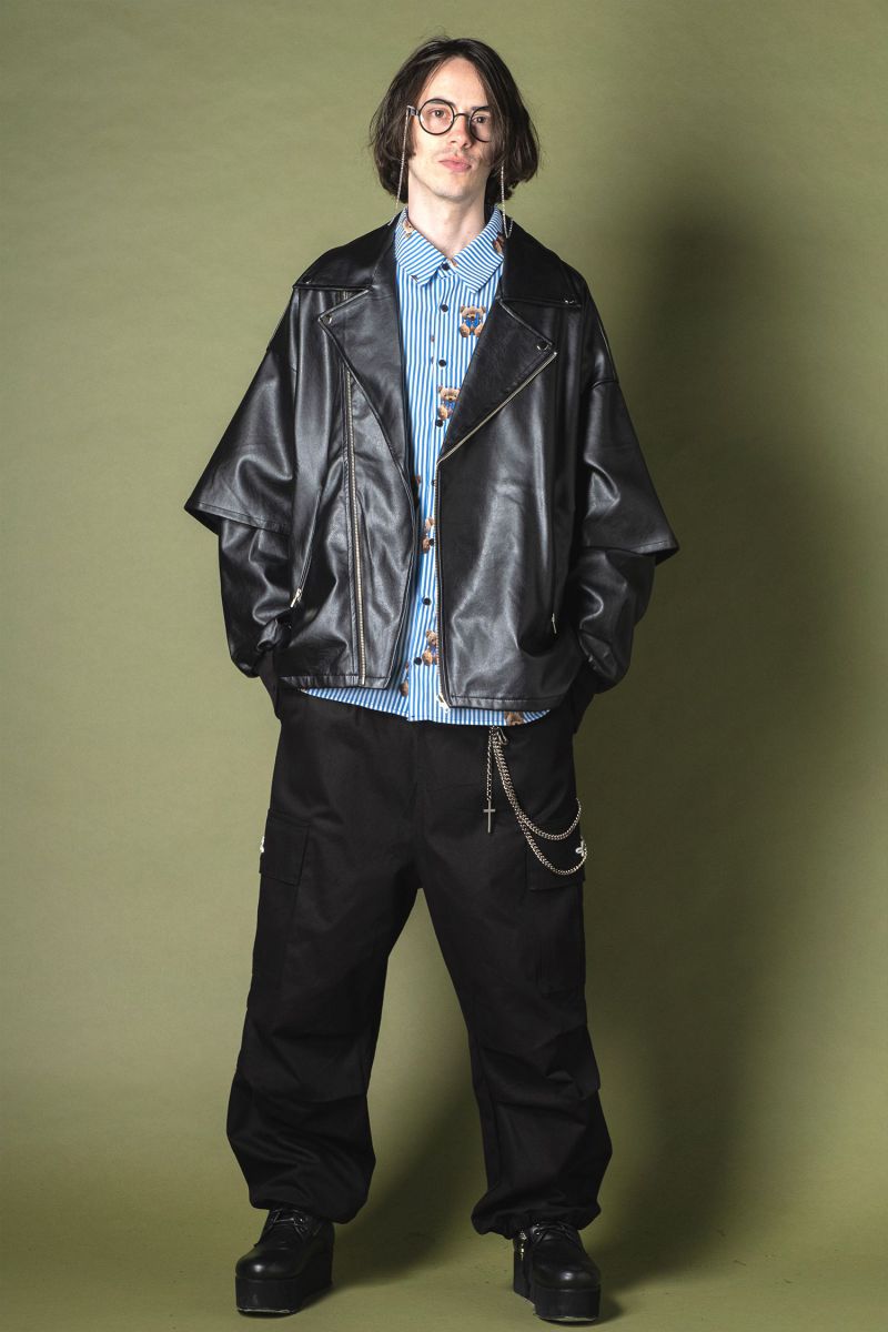 ankoROCK アンコロック レディース ライダース オーバーサイズ メンズ