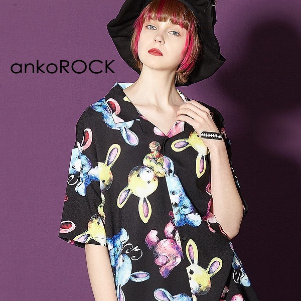 アンコロック　絶対カワイイTシャツ　３点セット ダーティーガールズラインセーラーTシャツ -メガビッグ-（T