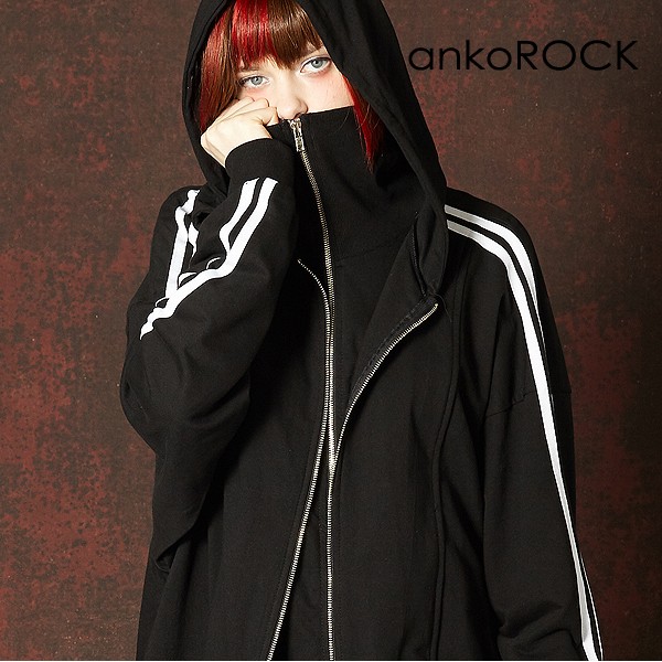 ankoROCK アンコロック パーカー メンズ ジップパーカー