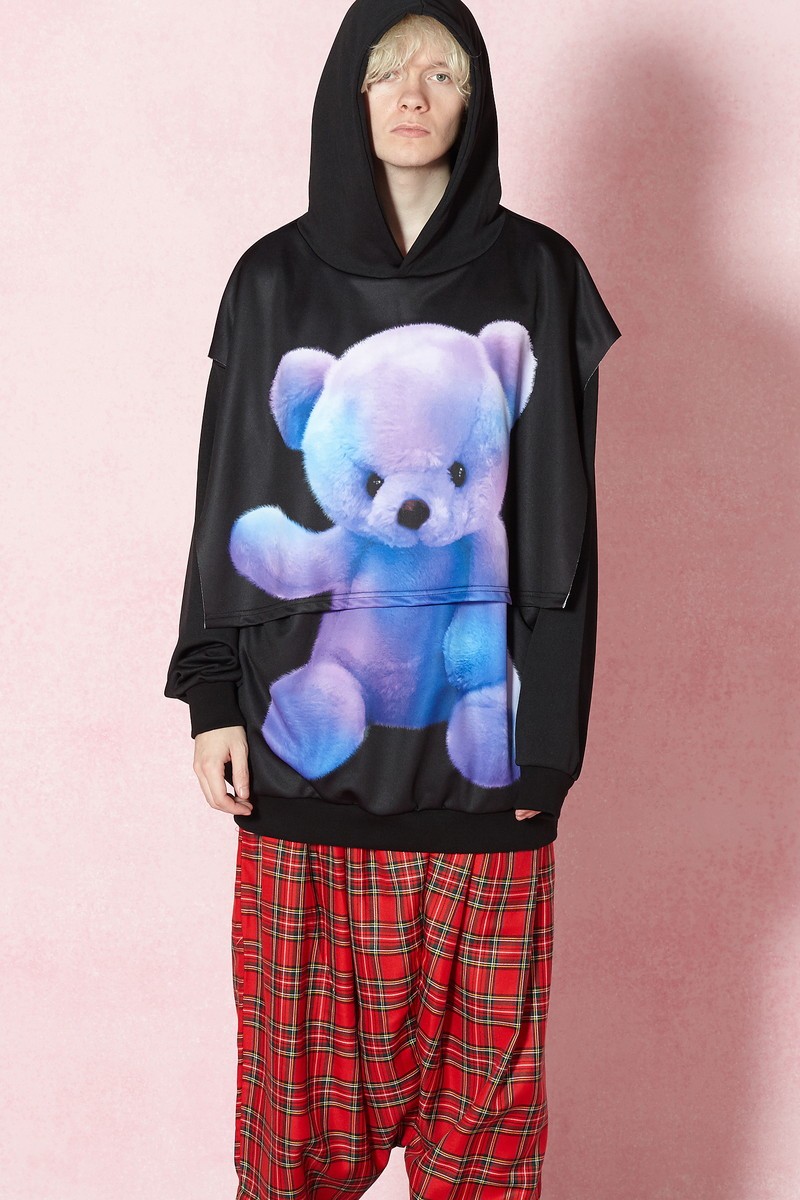 激安ブランド Ankorock アンコロック パーカー メンズ プルオーバー レディース ユニセックス 服 ブランド 長袖 ロング丈 プリント 動物柄 くま 熊 大きいサイズ 60 Off Www Technet 21 Org