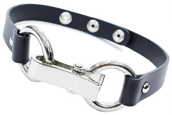 PERSONSOUL*日本未入荷 パンク/ネックリング レザーチョーカー パーソンソウル レザーチョーカー - personsoul