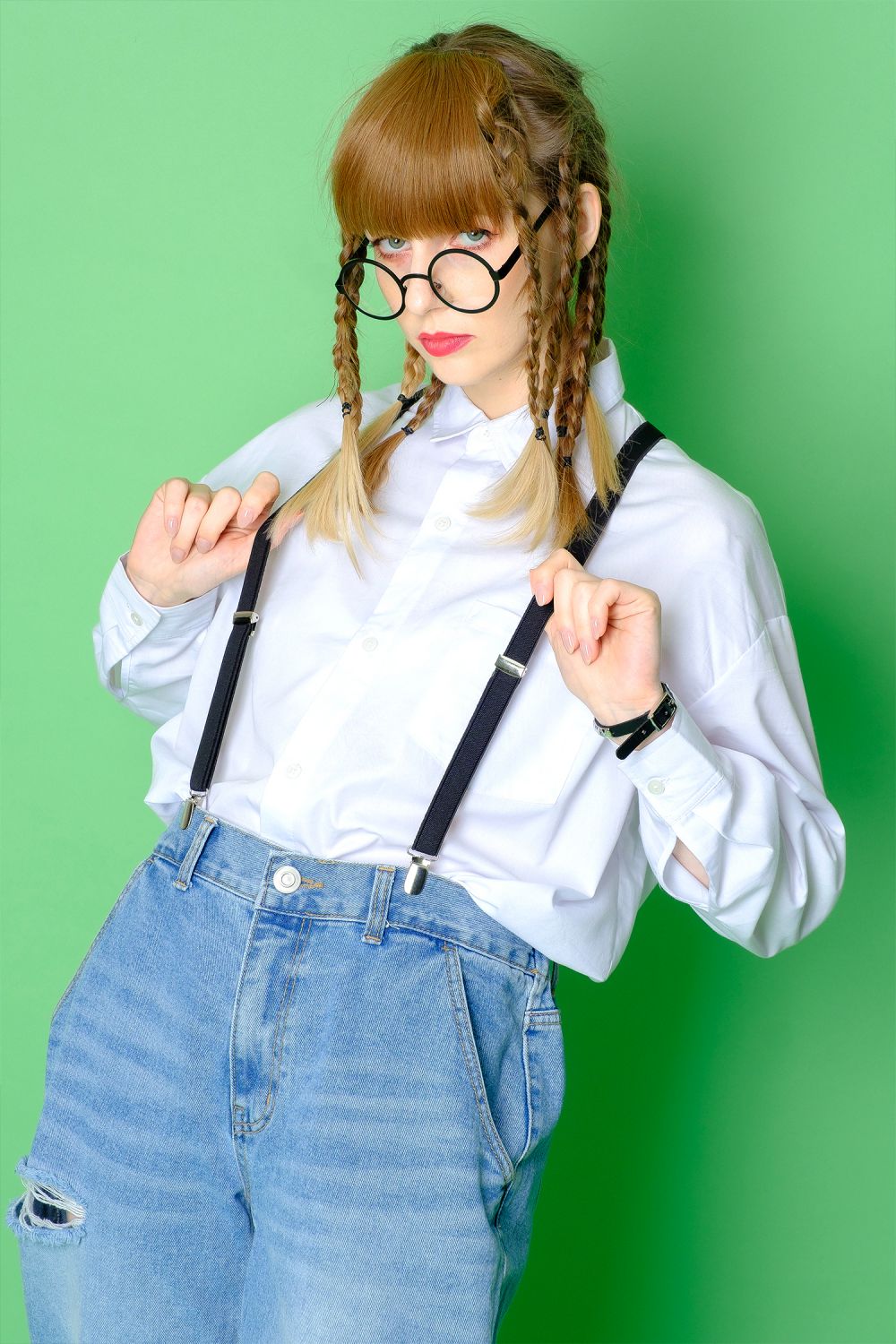 サスペンダー メンズ サスペンダーレディース : ankoROCK - 通販