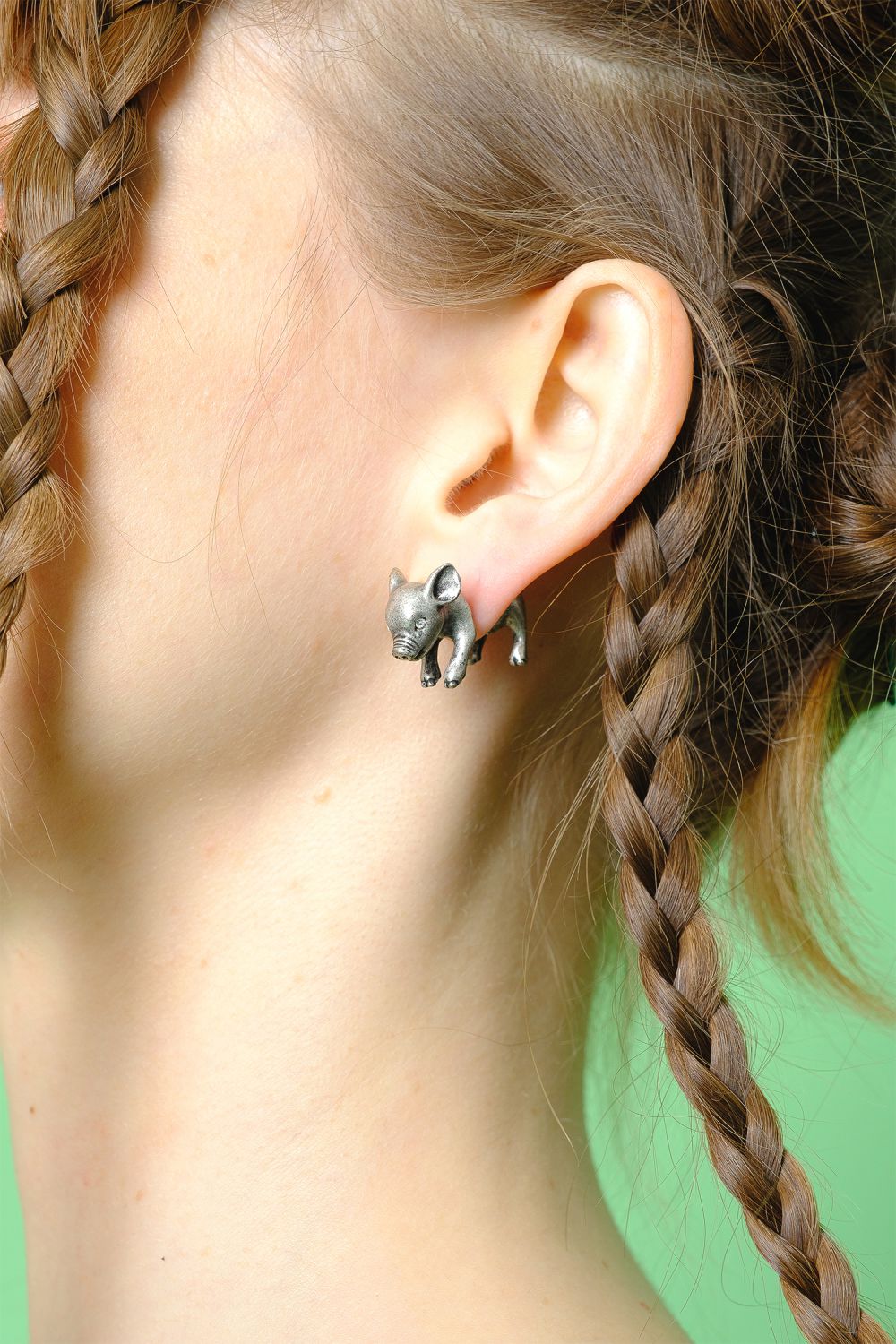 ピアス メンズ レディース 豚 ブタ アニマル 個性的 : ankoROCK - 通販